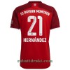 FC Bayern München Lucas Hernandez 21 Hjemme 2021-22 - Herre Fotballdrakt